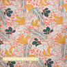 Printed Viscose GUZALOR Beige / Coral